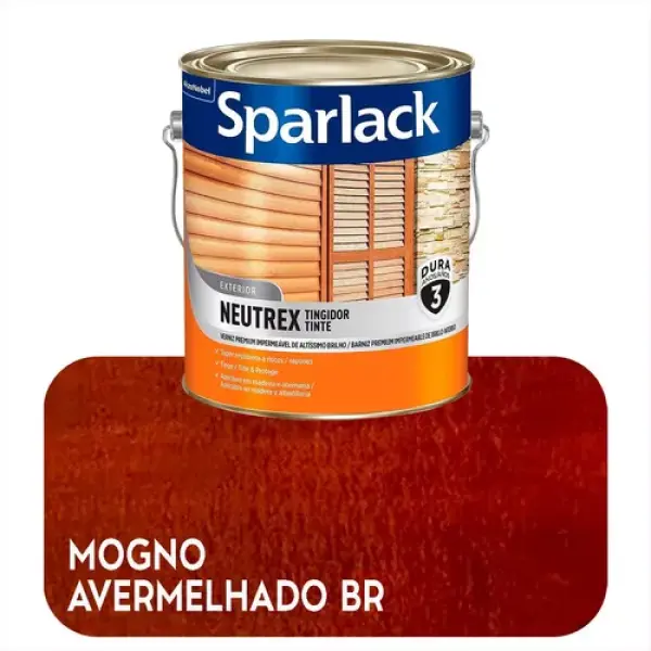 VERNIZ SPAR NEUTREX C AVERMELHADO 3,6L
